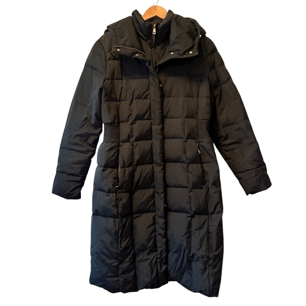 Cole Haan Black Quilted Puffer Jacket